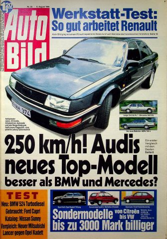 Deckblatt Auto Bild (32/1988)